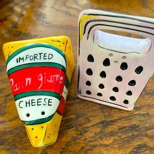 Vintage Clay Art salt and pepper set